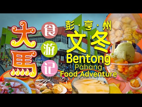 彭亨州【文冬】：广西豆腐卜、酿豆腐、莫大妈、云吞面、雪糕、逛早市好味道！Bentong Town, Pahang ～ Pasar Pagi Food Adventure