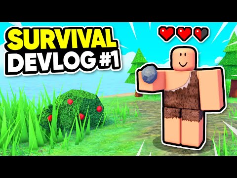 I made a SURVIVAL GAME in Roblox...
