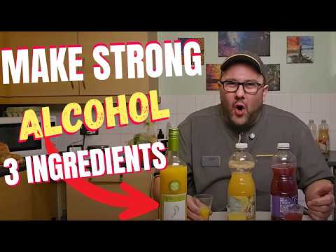 How to make alcohol with no equipment
