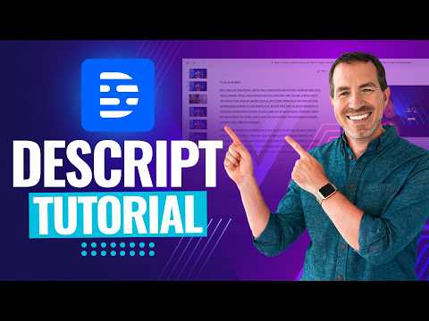 How To Edit YouTube Videos With Descript Video Editor (Descript Tutorial!)