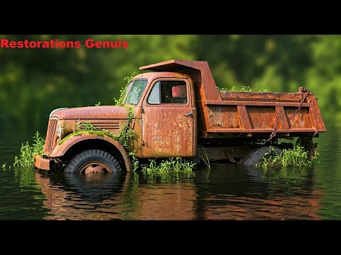 "🚗Flooded Hyundai Truck Rescue Mission: Saving a Submerged Engine: Total Vehicle Recovery"🚗