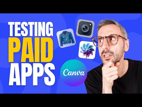 Testing 3 PAID Canva Apps: Headshots, Try on &amp; Image Animate