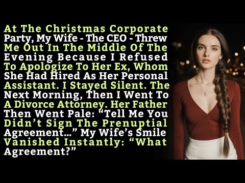 At The Christmas Corporate Party, My Wife — The CEO — Threw Me Out In The Middle Of The Evening…