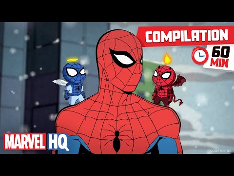 Spider-Man Christmas Episodes 🎅🎄❄️ | Full Episode Compilation | Ultimate Spider-Man | ‪@MarvelHQ