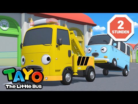[2 STUNDEN] Tayo Der Kleine Bus 3 Zusammenstellung | Folge 1-13 | Zeichentrickserie für Kinder