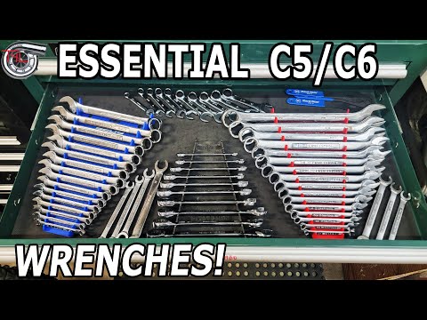 Toys4Life C5/C6 TOOLS (WRENCH Drawer Contents & Organization)