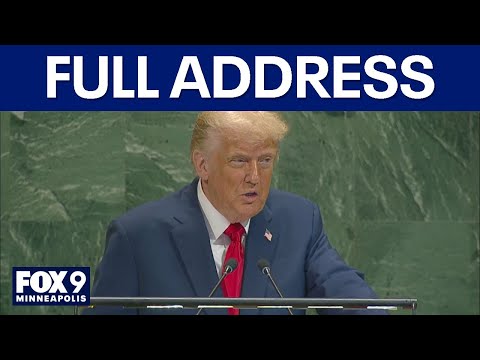 President Donald Trump's full address to the United Nations