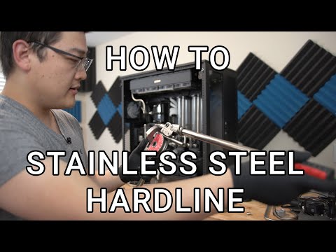 How to Stainless Steel Tube Your Water Cooled PC | Cutting & Bending