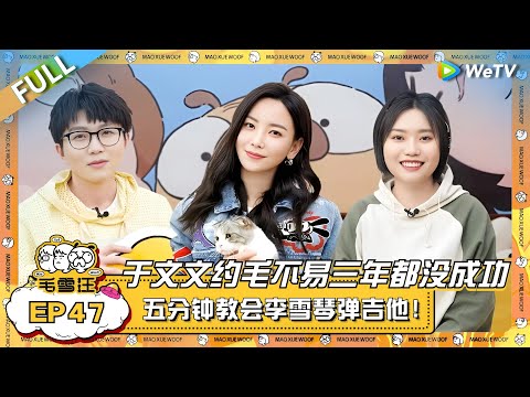 于文文约毛不易出门三年都没成功？五分钟教会李雪琴弹吉他好厉害！ |《毛雪汪》EP47 FULL #综艺 #于文文 #李雪琴 #毛不易
