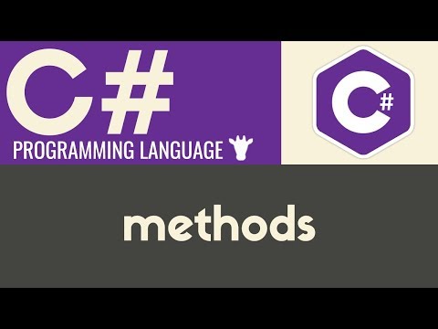 Methods | C# | Tutorial 12