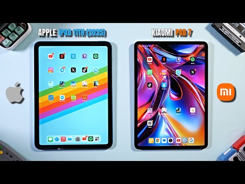 Apple iPad 11th (2025) vs Xiaomi Pad 7 📱 Which is the best budget tablet? | Comparison