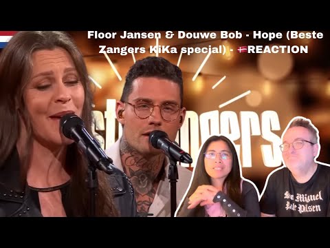 Floor Jansen & Douwe Bob - Hope (Beste Zangers KiKa special) - 🇩🇰REACTION