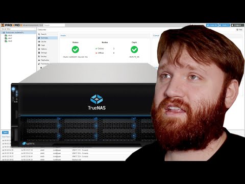 How to Install TrueNAS in Proxmox with HDD Passthrough!