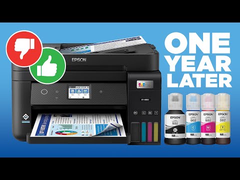 Epson EcoTank Printers: ONE YEAR LATER - My honest review...