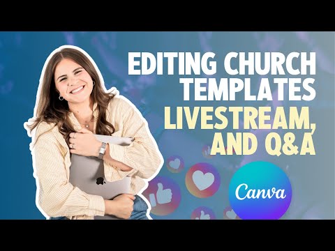Canva Editing Tips, Church Booklets, and Q&A: Livestream #1
