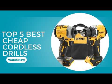 Top 5 Best Cheap Cordless Drills in 2026 on AliExpress