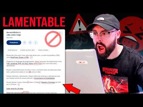 Reaccionando a trabajos BASURA de Programador 🤮 DESASTRE TOTAL: Programador 24h con IA y Vibe Coding