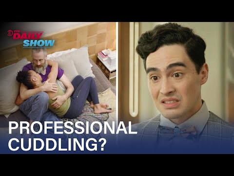 Are Professional Cuddlers a Scam? Troy Iwata Investigates | The Daily Show