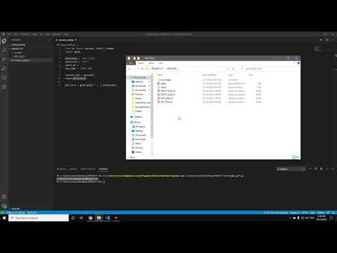 Changing PDF file names using python