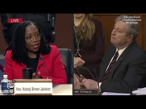 WATCH: Sen. John Kennedy questions Jackson in Supreme Court confirmation hearings