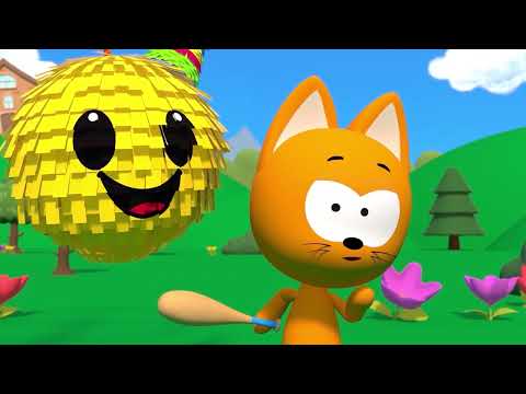 Котэ ТВ игры - учимся считать и учим цифры - мультики для малышей