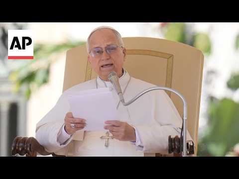 Pope Leo XIV calls ceasefire between US and Iran 'a sign of true hope'