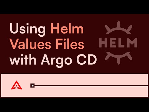 How to Use Helm Values Files with Argo CD