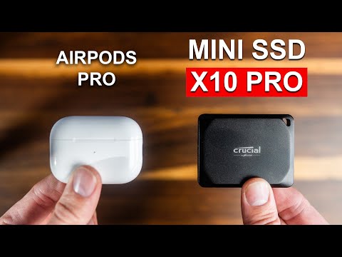 Super TINY & FAST! Crucial X9 Pro and X10 Pro SSD