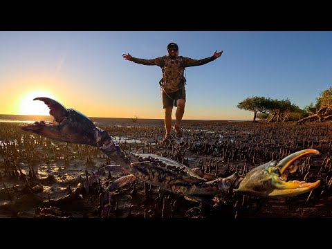 CANGREJOS GIGANTES - ¡El Festín Definitivo de Mariscos a la Fogata!