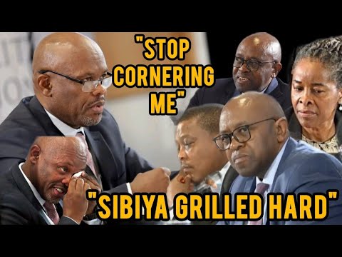 Watch Tense Moments Sbiya Knocked Down By Madlanga & Commr Khumalo “ Stop Conering Me!”