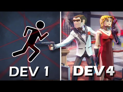 4 Devs make a GAME with a TWIST!