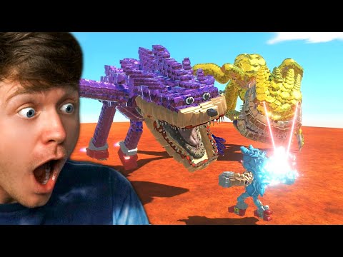 Upgrading SHIN SONIC into a GOD!? - Animal Revolt Battle Simulator