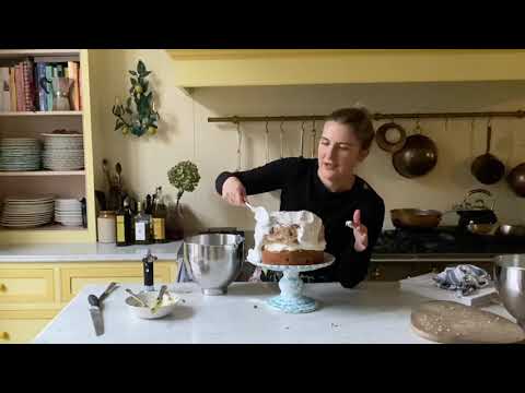 Skye McAlpine's Snowy Christmas Panettone Cake