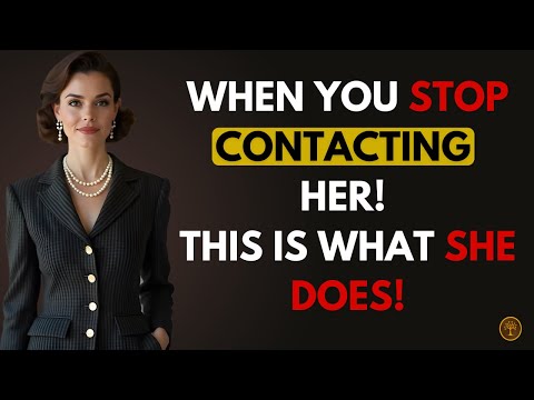 When You Stop Reaching Out, Watch How She Reacts! | No Contact Psychology