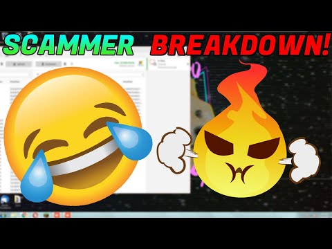 Scammer has a BREAKDOWN when I DELETE his files!