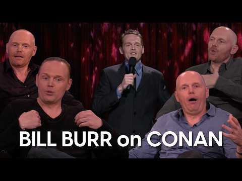 Bill Burr on CONAN - A Compilation