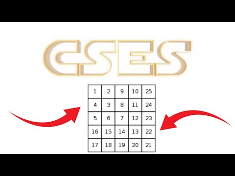CSES Number Spiral