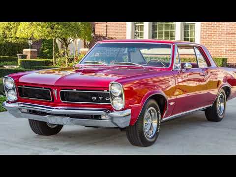 The Legend & Scandal Behind the 1965 Pontiac GTO Tri-Power: More Than Just Muscle!