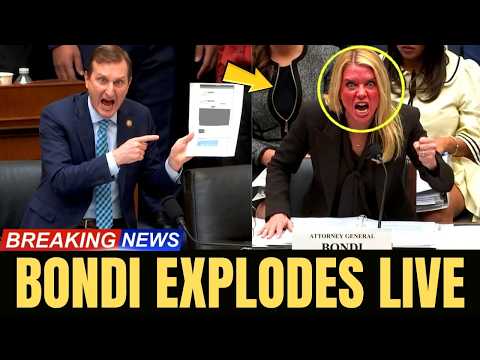 Goldman CONFRONTS Bondi With Redacted Files — She Calls Him Bad Lawyer Live