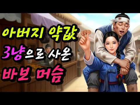 아버지 약값으로 쓸 3냥으로 사온 바보 머슴 | 야담·민담·전설·설화·전래동화·옛날이야기·조선시대이야기·고전·잠들기 좋은수면라디오·오디오 |