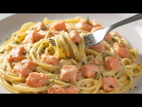 ¡Espaguetis increíblemente deliciosos en 15 minutos! Receta de pasta fácil y sabrosa para cenar