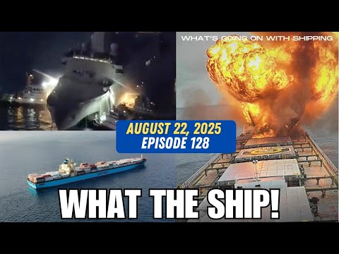 What the Ship (Ep 128) | Baltimore Explosion | Navy Ship Fire | Updates | EV Fires | Containers