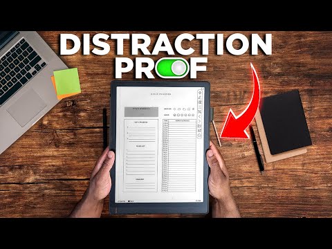 E-ink tablets will make you distraction proof.