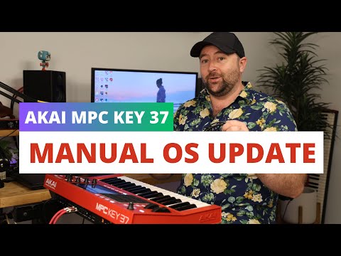 Akai MPC Key 37 - Updating the OS Manually