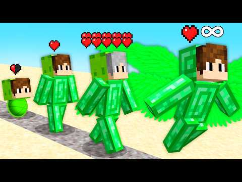 SOBREVIVI do NASCIMENTO até virar um IMORTAL de ESMERALDA!