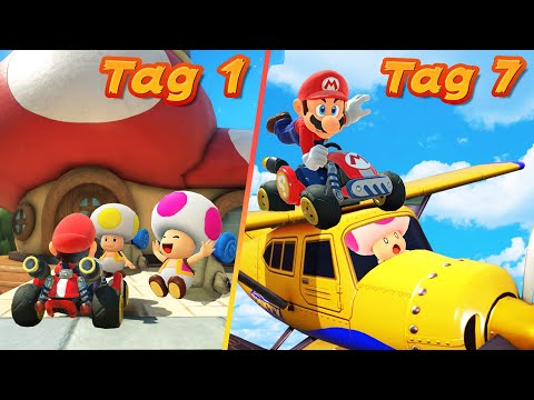 Ich habe 7 Tage in Mario Kart World gelebt😲
