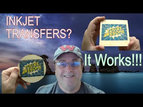 NO SMEARS Image Transfers | Can I Use an Inkjet Printer? Experiment!