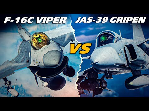Formidable Foe | F-16C Viper Vs Jas-39 Gripen | DOGFIGHT | Digital Combat Simulator | DCS |