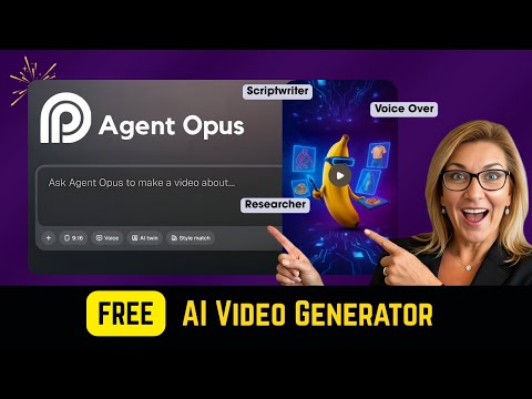 NEW AI Video Generator NO ONE Is Talking About!! (Agent Opus)