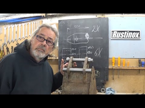 New pins for the buckets.